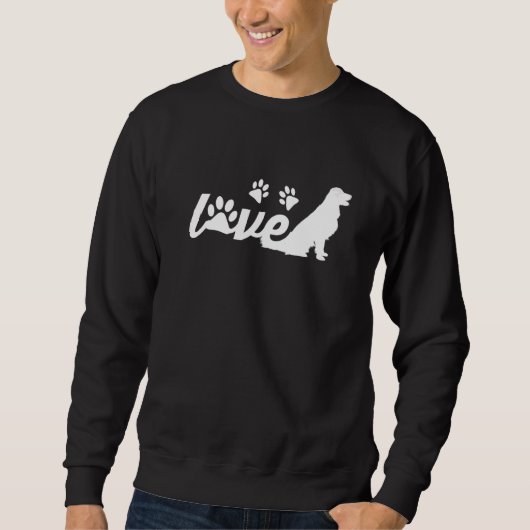 Dog  Dog Mom Dad Pet Owner Love Newfoundland Dog スウェットシャツ (正面)