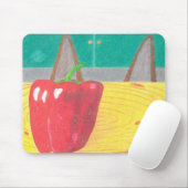 Dog ears and pepper マウスパッド (マウス)