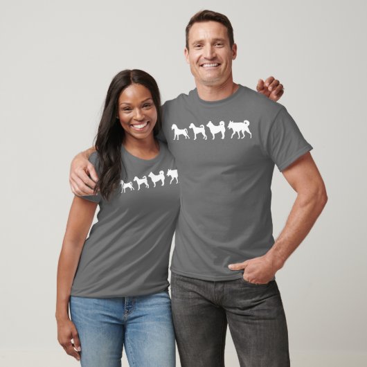 Dog Evolution gift family Tシャツ (ユニセックス)