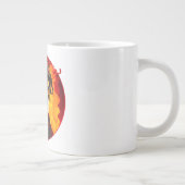 Dog Firefighter ジャンボコーヒーマグカップ (右)