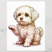 Dog Flyer Template Tear Off  チラシ (裏面)