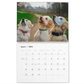 Dog Friends Wall Calendar 2026 Animals カレンダー (3月 2026)