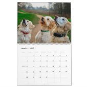 Dog Friends Wall Calendar 2026 Animals カレンダー (3月 2027)
