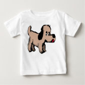 Dog Funny ベビーTシャツ (正面)