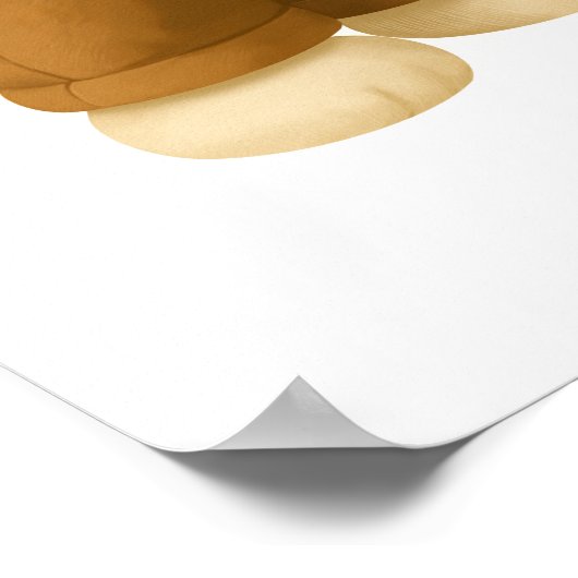 Dog Gardener Bichon Topiary Trim Surreal ポスター (角)