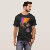 Dog German Shorthaired Pointer Family Tシャツ (正面フル)