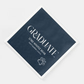 Dog Graduation Party Pet Photo Navy Blue (コーナー)