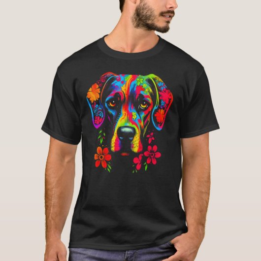 Dog Great Dane Tシャツ (正面)