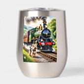 Dog Greeting steam train (正面)