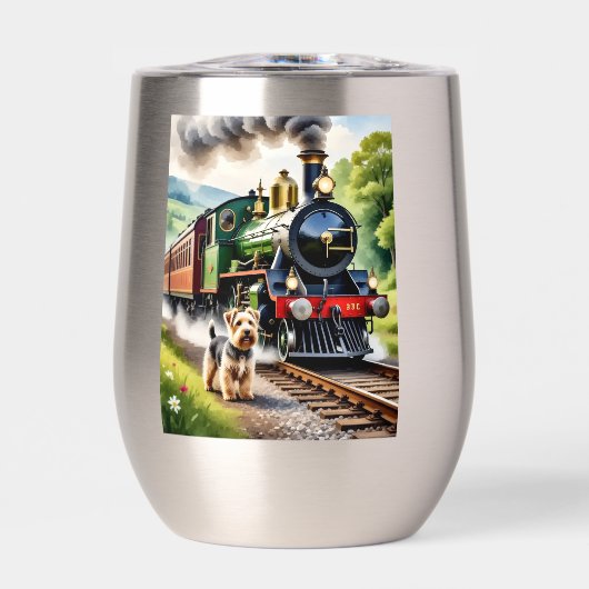 Dog Greeting steam train (正面)