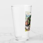 Dog Greeting steam train タンブラーグラス (右)