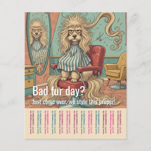 Dog Groomer  チラシ (正面)