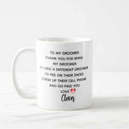 Dog Groomer Mug, Dog Groomer Gift For Dog Groomer  コーヒーマグカップ