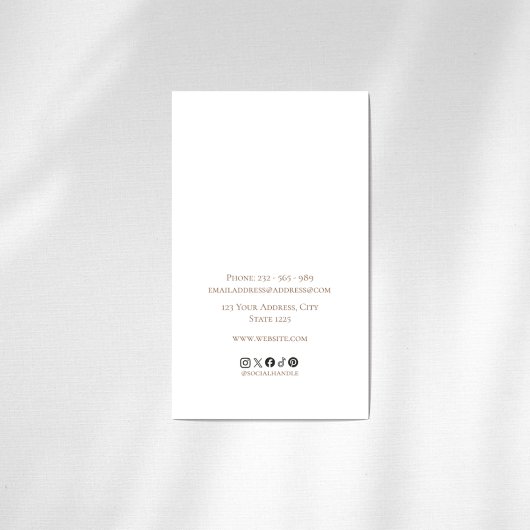 Dog Groomer Spa Cute Paw Labrador Business Card 名刺