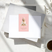 Dog Groomer Spa Cute Paw Labrador Business Card 名刺