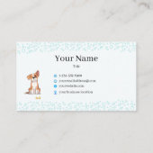 Dog Grooming Business Card 名刺 (裏面)