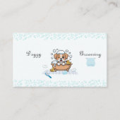 Dog Grooming Business Card 名刺 (正面)