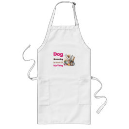 Dog Grooming is Kind Of My Thing Funny ロングエプロン