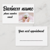Dog grooming Spa Business Card 名刺 (正面/裏面)