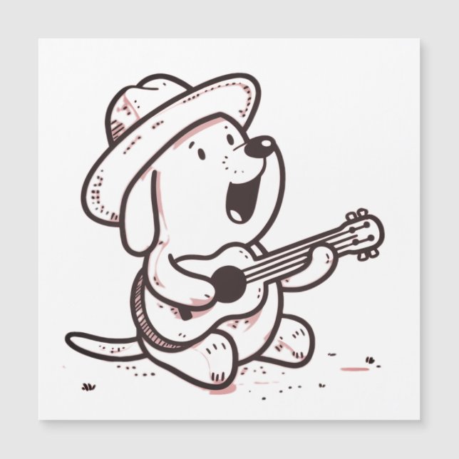 Dog, Guitarist, Musician (正面)
