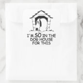 DOG HOUSEカスタムカラーシール スクエアシール (バッグ)