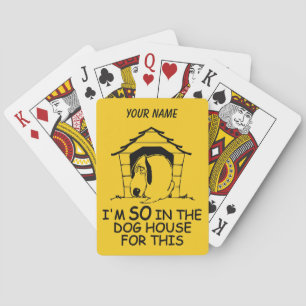 DOG HOUSEカスタム COLOR遊のカード トランプ