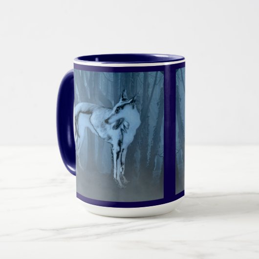 Dog In Forest マグカップ (正面左)