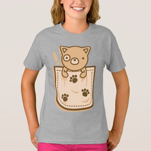 Dog_in_the_Pocket Tシャツ (正面)