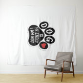 Dog Is Friendly I Am Not タペストリー (インサイチュ(横))