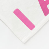 Dog Is Friendly I Am Not - German Shepherd Dog Fun フリースブランケット (角)