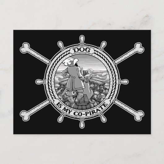 Dog Is My Co-Pirate II ポストカード (正面)