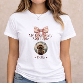 Dog Is My Valentine – Dog Lover Valentine Gift トライブレンドＴシャツ