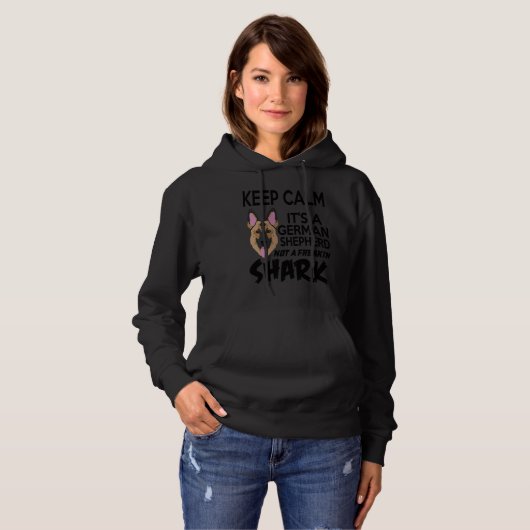 Dog   Keep Calm It's A German Shepard パーカ (正面フル)