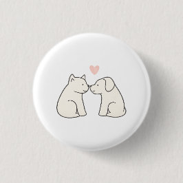 Dog Love 缶バッジ
