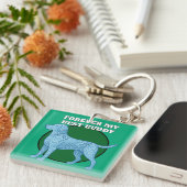 dog lover キーホルダー (正面右)