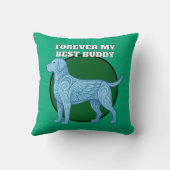 dog lover クッション (裏面)