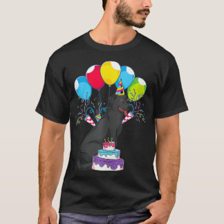 Dog Lover Black Labrador Birthday Party Pet Owner  Tシャツ