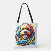 Dog Lover Cockapoo Gift Dog Owner  トートバッグ (裏面)