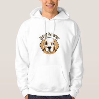 Dog Lover Cute Golden Retriever Hoodie - Cozy Pet  パーカ