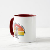 Dog Lover DAD Personalized - Cute Puppy Pet Photo マグカップ (正面左)