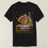 Dog Lover Funny Happy Brittany Spaniel Dog HelloTh Tシャツ (デザイン正面)