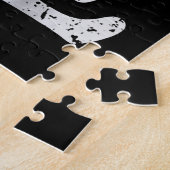 Dog Lover | I Love Chocolate Labrador Retriever ジグソーパズル (側面)