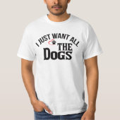 dog lover shirt tシャツ (正面)