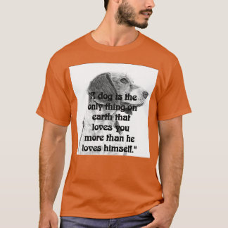 Dog Lover showing us what it truly means to love f Tシャツ