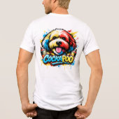 Dog Lover T Shirt Cockapoo Gift Dog Owner Tee トライブレンドＴシャツ (裏面)
