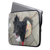 Dog Lovers Adorable Electronics Bag ラップトップスリーブ (正面左)