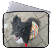 Dog Lovers Adorable Electronics Bag ラップトップスリーブ (正面)