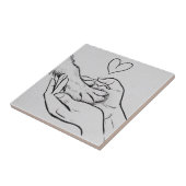 Dog Lovers / Amantes de cães  タイル (側面)