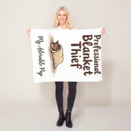 Dog Lover's Blanket フリースブランケット