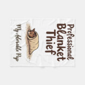 Dog Lover's Blanket フリースブランケット (正面(横))